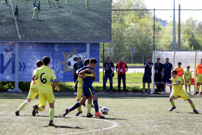 детский спорт футбол кубок Бурчалкина матч Вильяреал - Бока Хуниорс Villarreal Boca Juniors