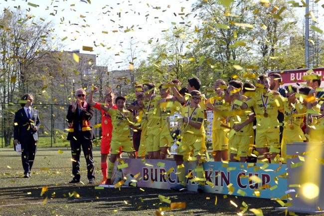 детский спорт футбол кубок Бурчалкина команда Вильяреал Villarreal