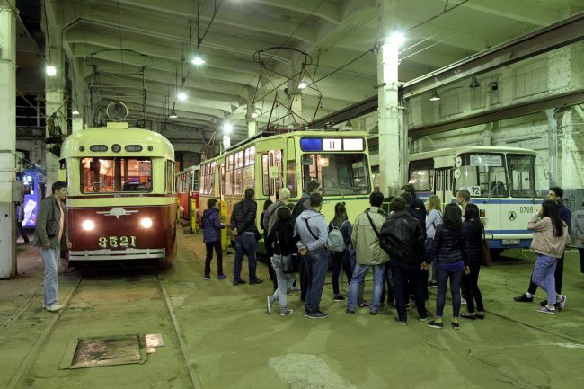 Ночь музеев 2018 музей электрического транспорта трамваи