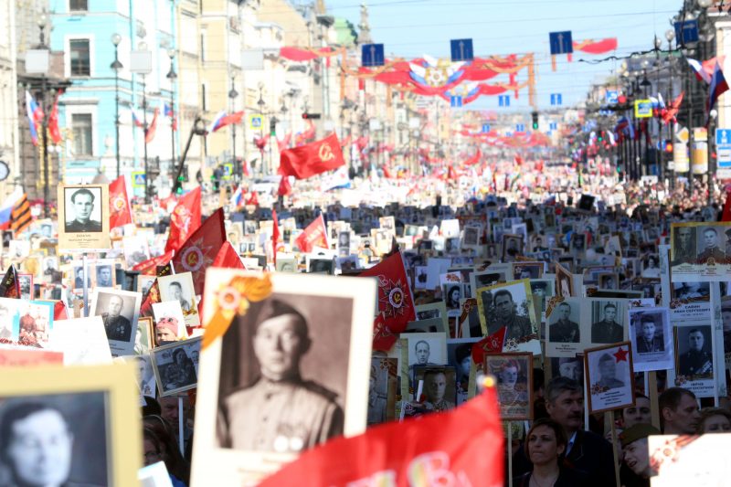 9 мая день Победы Бессмертный полк