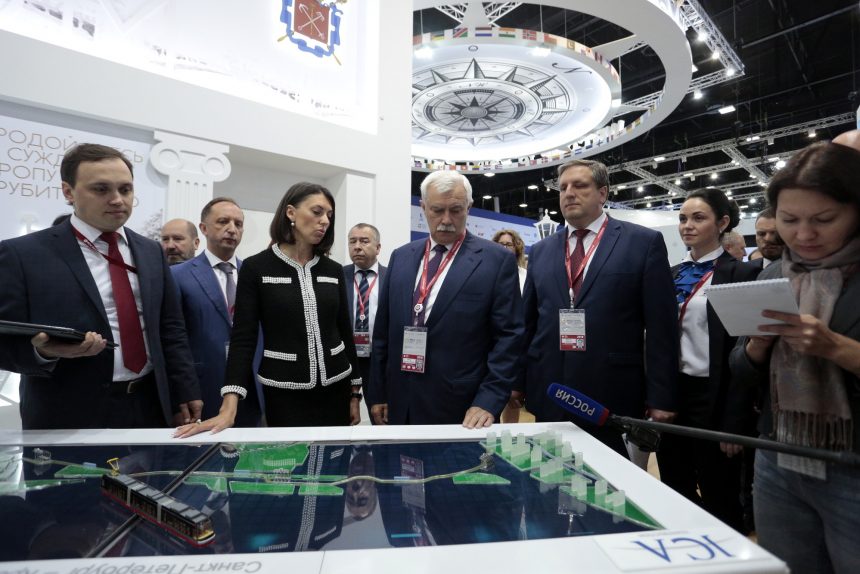 ПМЭФ-2018 инвестпроекты Георгий Полтавченко Ирина Бабюк Максим Мейксин Сергей Макаров