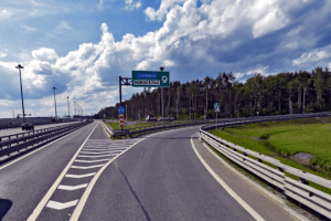 развязка Кольцевая автодорога КАД Красносельское шоссе
