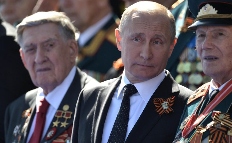 путин, 9 мая, парад победы, ветераны
