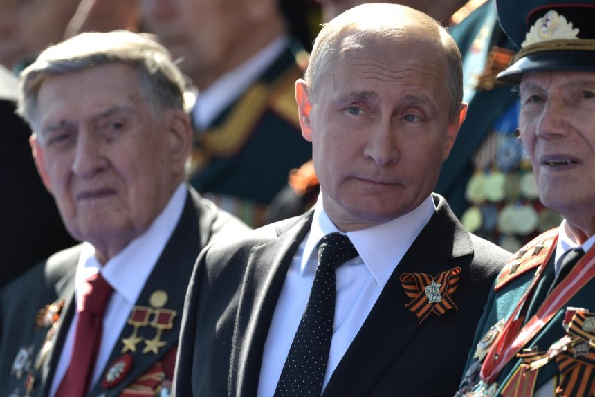 путин, 9 мая, парад победы, ветераны