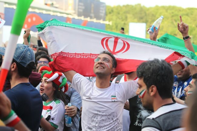 чемпионат мира футбол фан зона иран матч