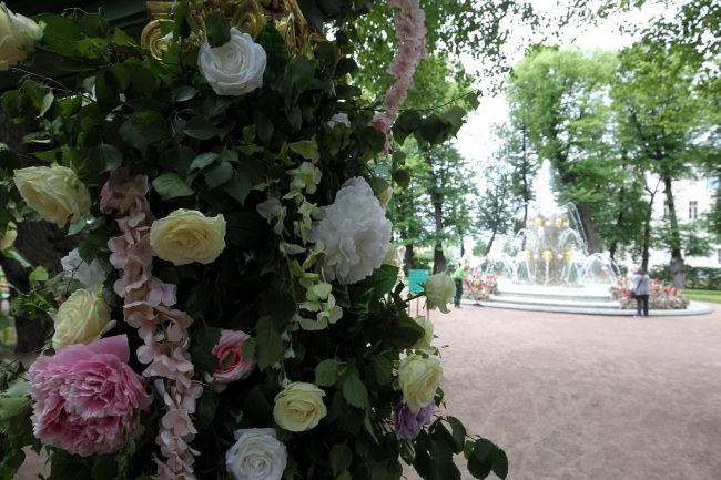 фестиваль Императорские сады России Летний Сад цветы