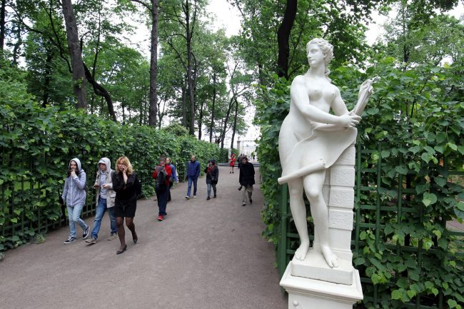 Летний Сад скульптуры статуи