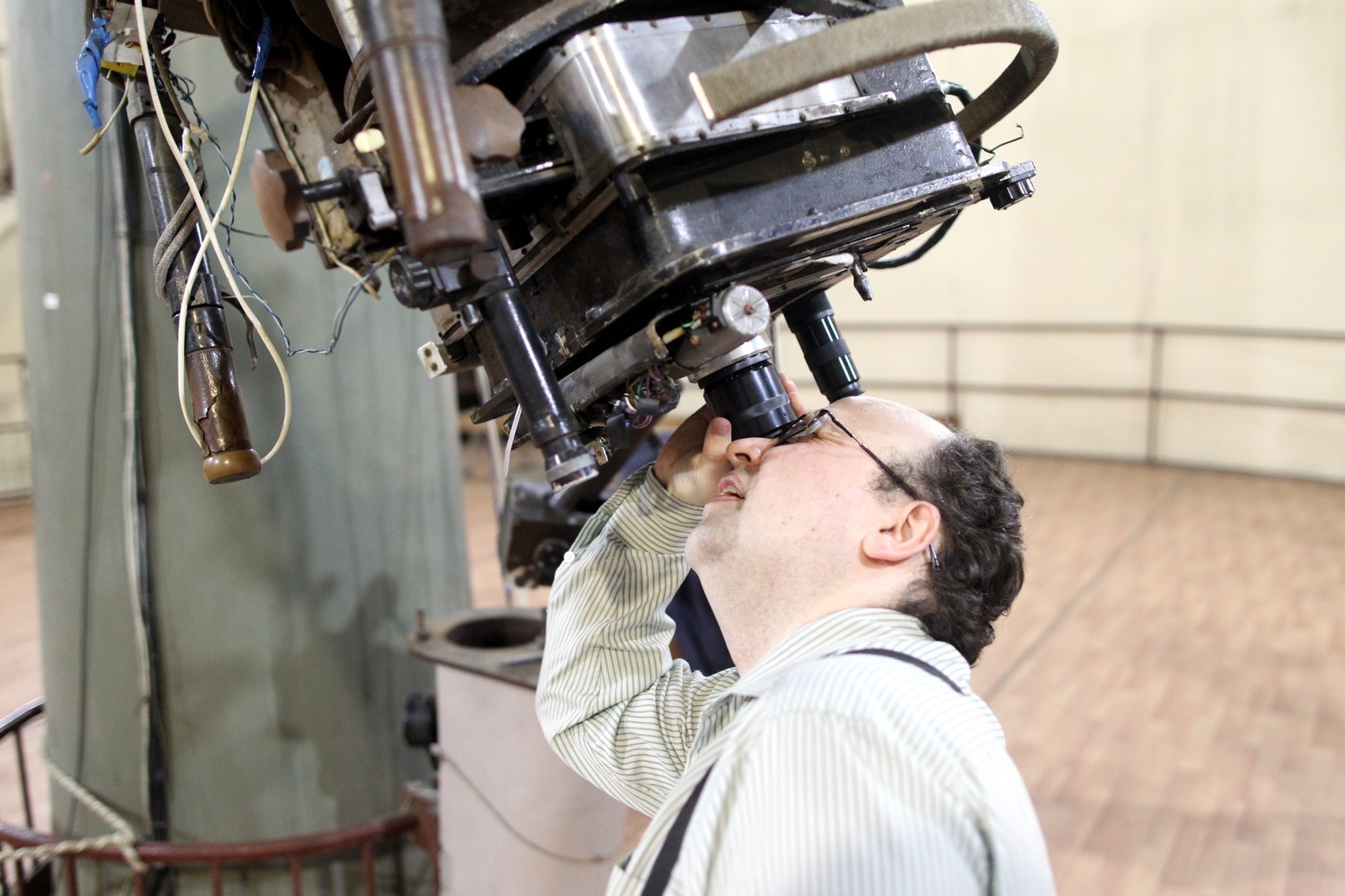 Игорь Измайлов Пулковская обсерватория 26-дюймовый рефрактор телескоп астрономия