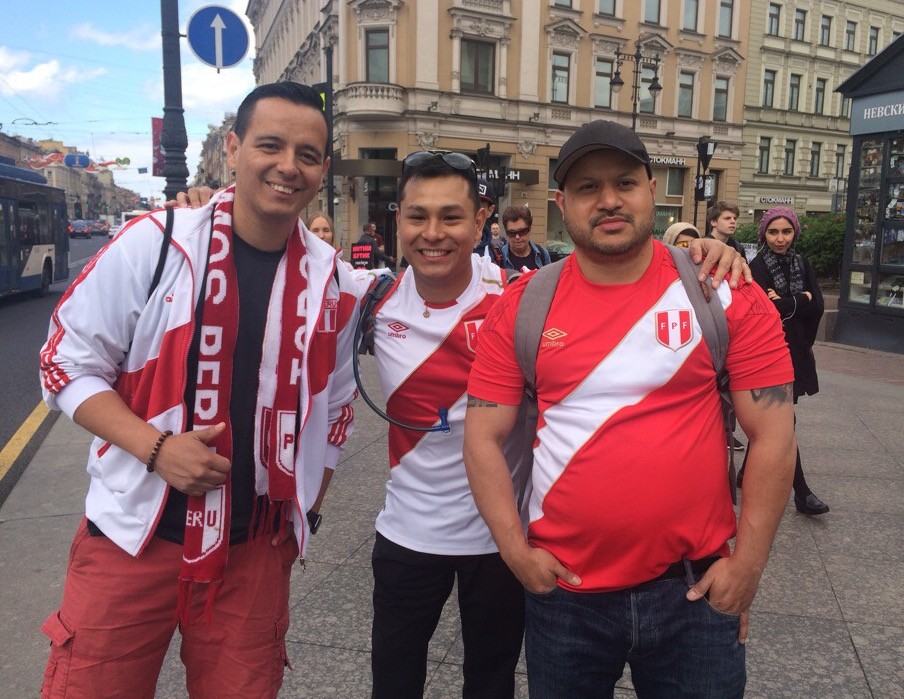 Перуанские болельщики voxpop диалоги на улицах ЧМ-2018