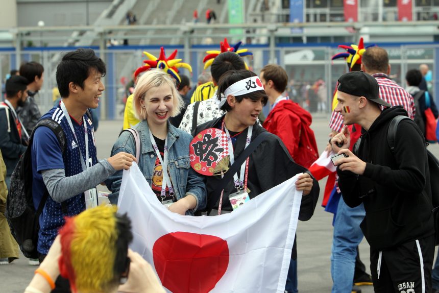 ЧМ-2018 футбол болельщики фанаты Япония