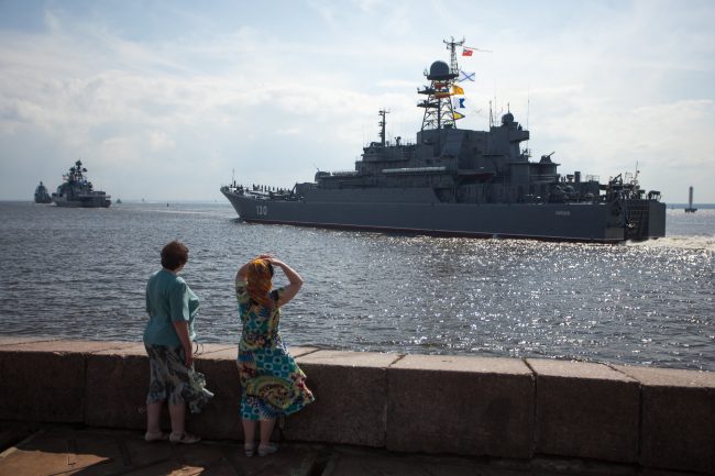 Кронштадт военно-морской флот десантный корабль Королёв