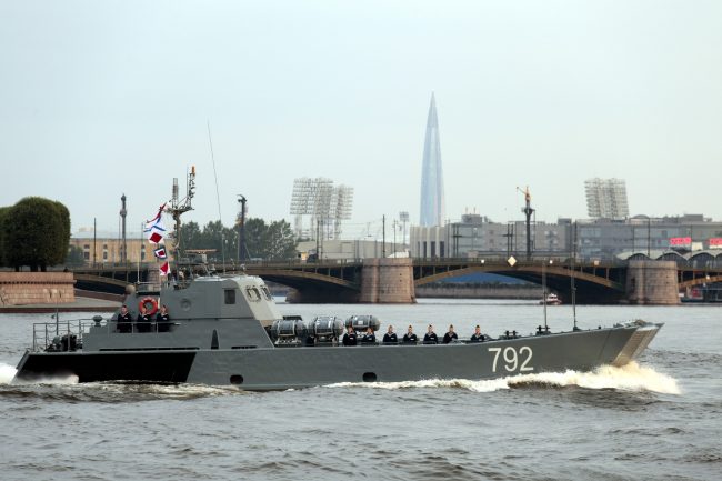 репетиция военно-морского парада военные корабли
