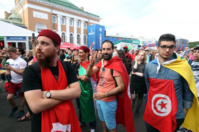 ЧМ-2018 фанаты болельщики Тунис