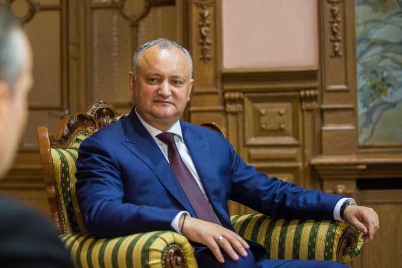 президент молдавии молдовы игорь додон