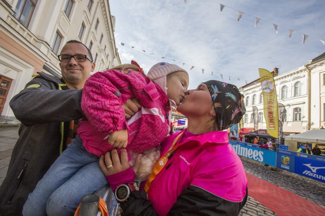 марафон Тарту лёгкая атлетика бег спорт награждение победители