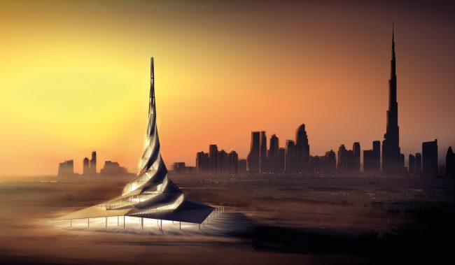 Центр инноваций в солнечной энергетике имени шейха Мохаммеда Бен Рашида Аль-Мактума Дубай современная архитектура