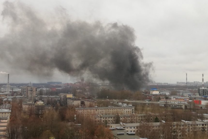 пожар приморский район коломяжский проспект