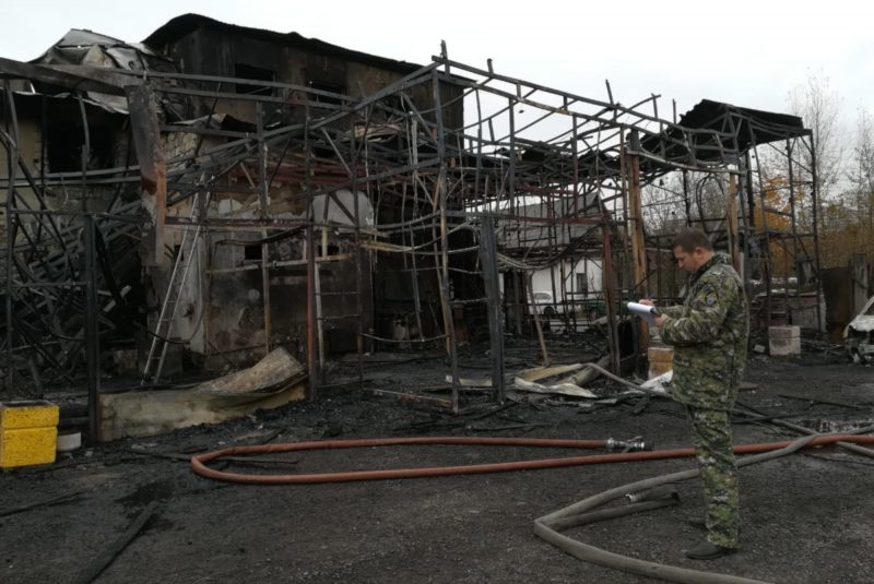 пожар в Мурино следователь