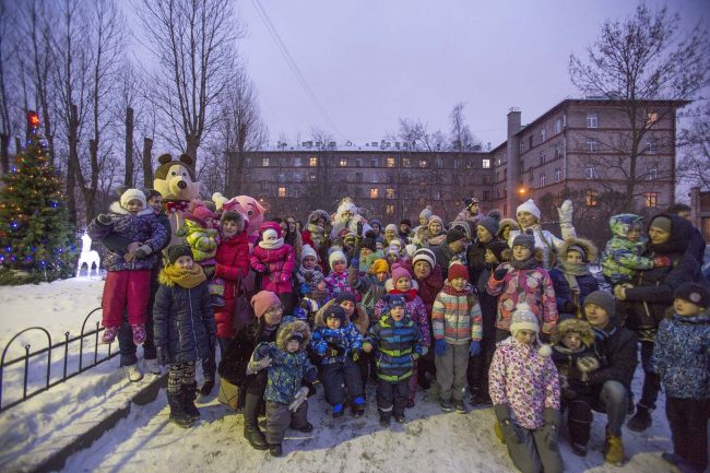 Всероссийский Дед Мороз и дети детская больница