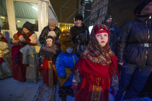 Всероссийский Дед Мороз и дети