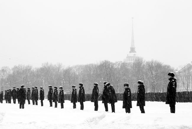 репетиция парада ко дню снятия блокады 27 января солдаты армия