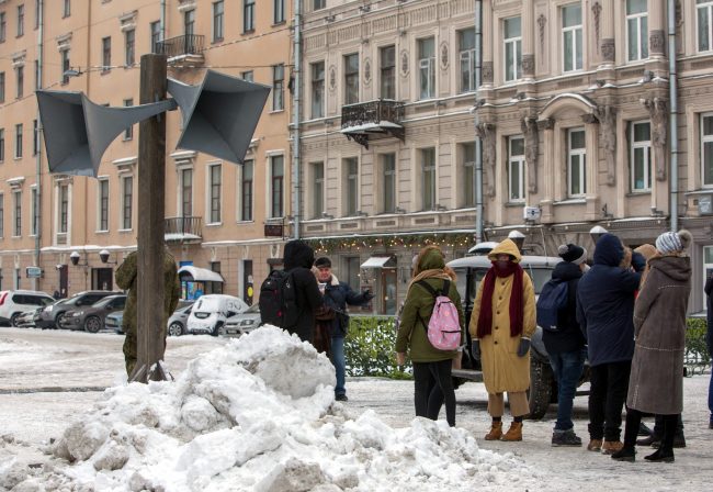 Улица жизни день освобождения Ленинграда от блокады ретро-техника