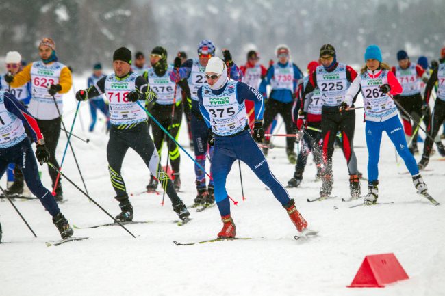 лыжный спорт токсовский марафон