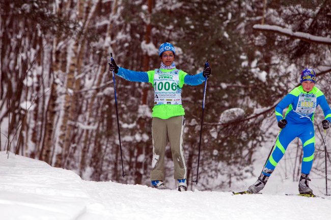 лыжный спорт токсовский марафон