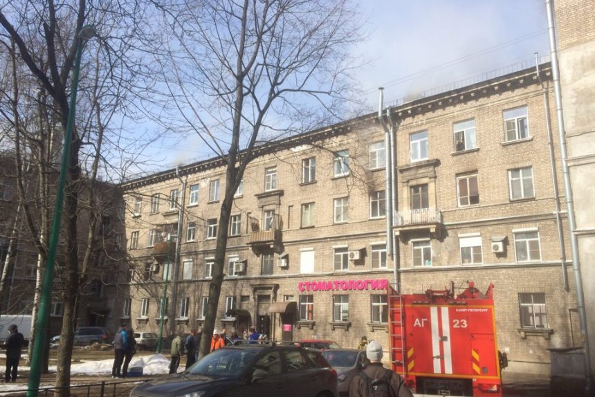Пожар Сестрорецкая