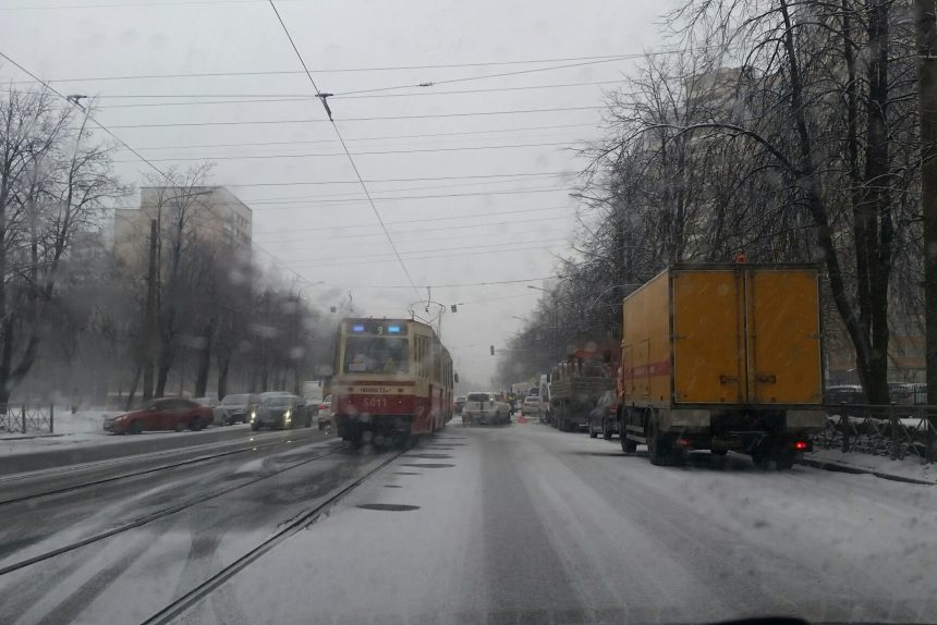авария, голодед, снег