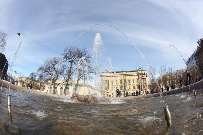 фонтан Манежная площадь