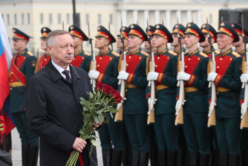 Беглов цветы