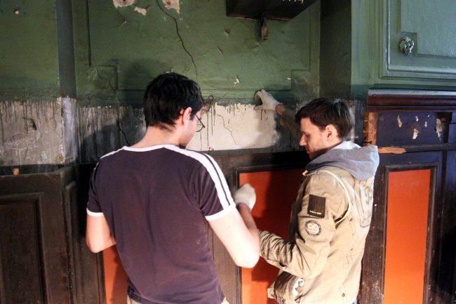 реставраторы волонтёры дом Берштейна (2-я Советская 21)