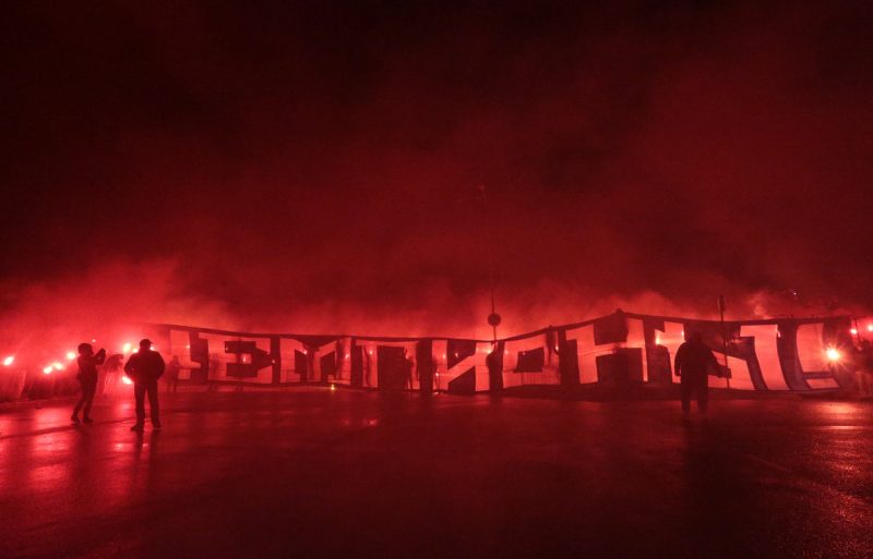 Зенит чемпион плакат файеры пулково фанаты болельщики