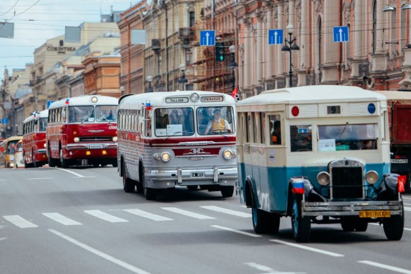 ретро-транспорт Невский