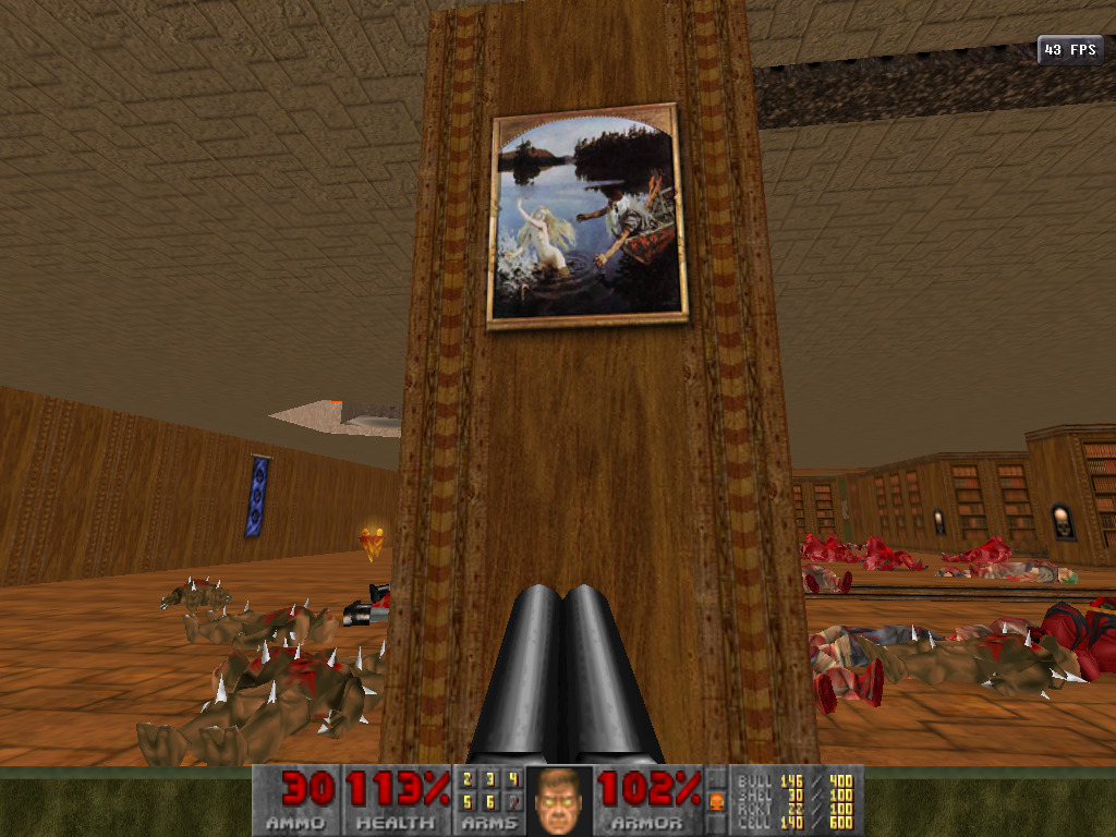 компьютерные игры видеоигры Doom II