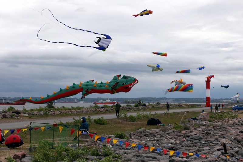 фестиваль воздушных змеев Фортолёт форт Константин Кронштадт