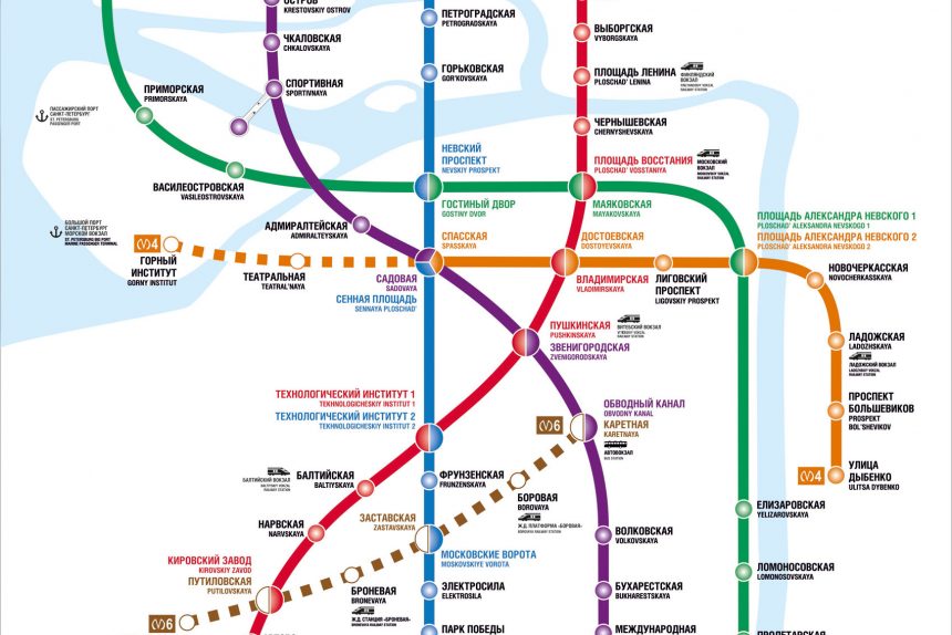 схема метро