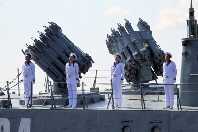 репетиция парада день ВМФ военно-морской флот корабли малый противолодочный корабль Уренгой