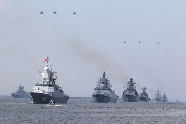 день ВМФ парад корабли Кронштадт