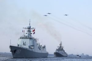 день ВМФ парад корабли Кронштадт эсминец Сиань фрегат Таркаш