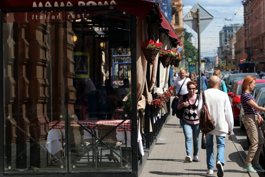 терраса, ресторан, кафе