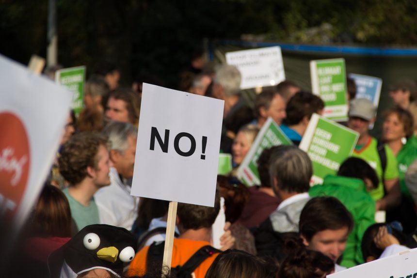 митинг, протест, нет