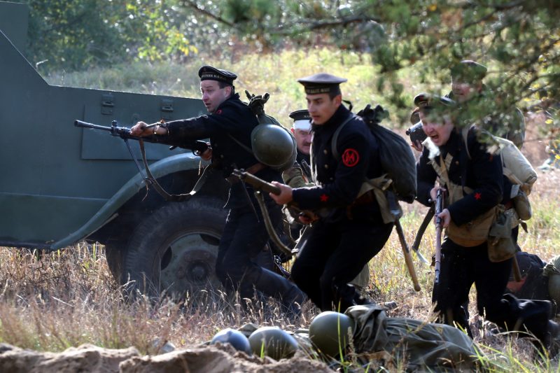 военная реконструкция Невский пятачок