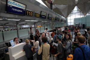 аэропорт Пулково стойки регистрации