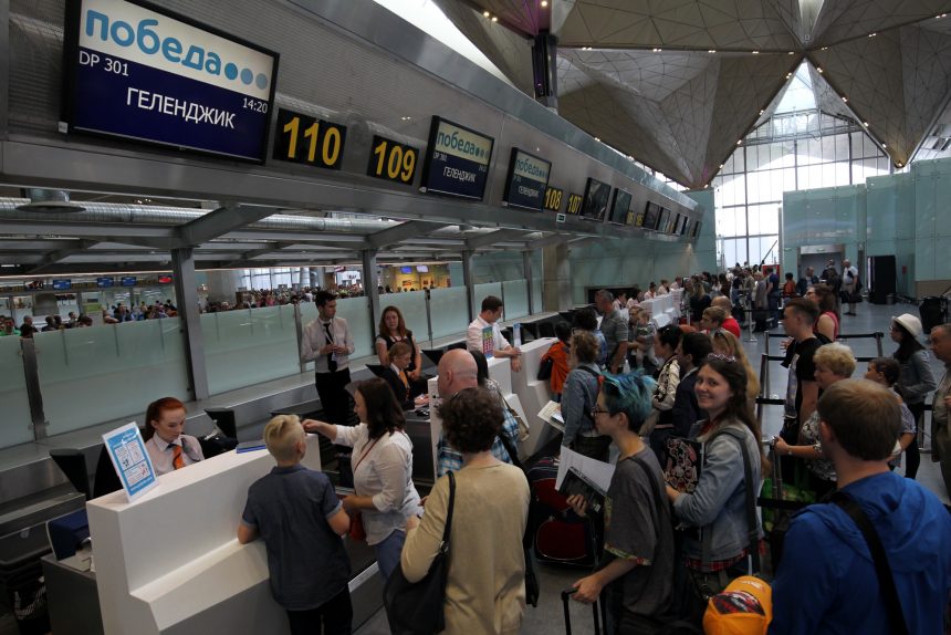 В аэропорту Пулково изменится нумерация стоек регистрации и выходов на посадку