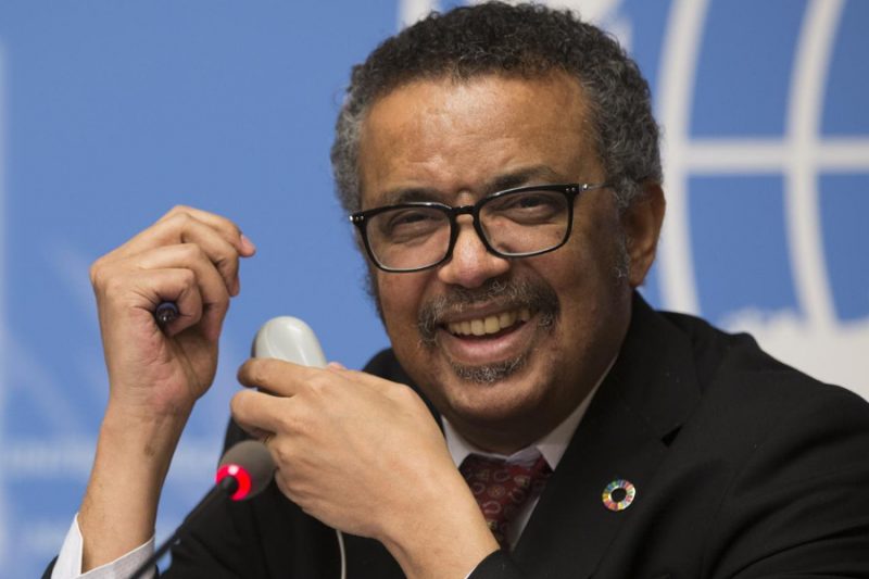 Tedros Adhanom Ghebreyesus Тедрос Адханом Гебрейсус генеральный директор ВОЗ Всемирная организация здравоохранения