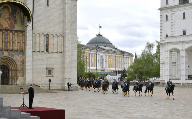 президентский полк день победы конный караул