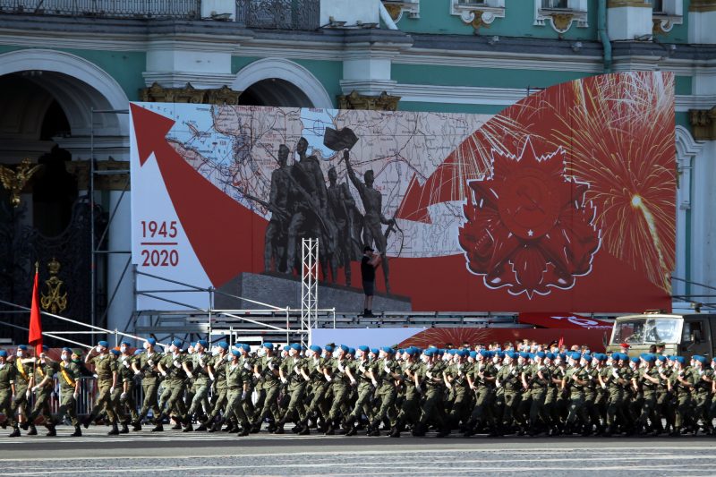 репетиция парада Победы, Дворцовая площадь, военные