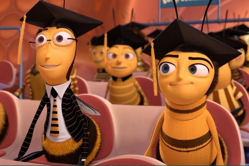студент выпускной пчела